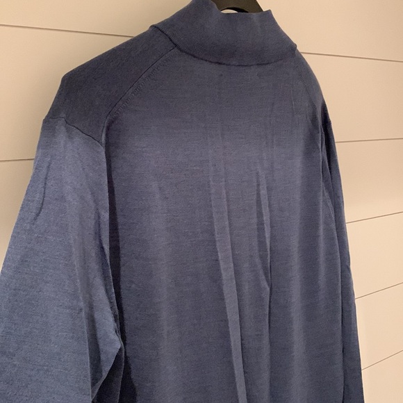 Brooks Brothers Merino Quarter Zip - Picture 9 of 9